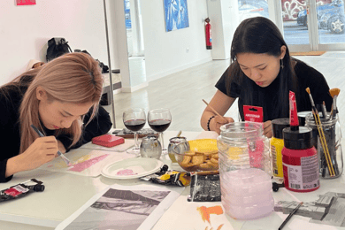 Porto: Workshop de Pintura Acrílica para Grupos - Antero Quental