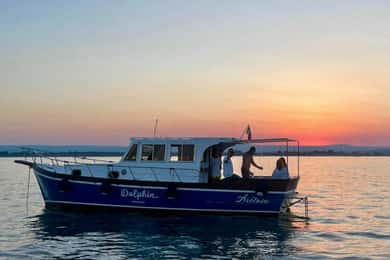 Syracuse: Private sunset tour with aperitif and swim stop 4h