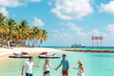 Au départ de Miami : excursion d'une journée à Bimini ou Grand Bahama en ferry