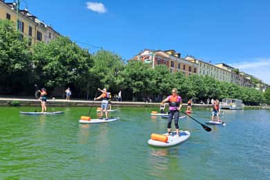 SUP no Navigli: um retiro de bem-estar em Milão