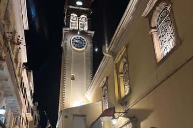 Corfu: Night Walking Tour with Rooftop Drink