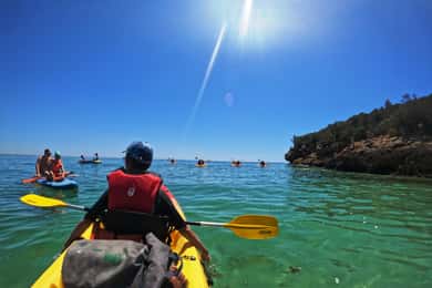 Sesimbra: Kajakkpadling og snorkling med bilder inkludert