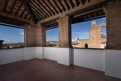 Siena: Biljett till Papesse-palatset med panorama