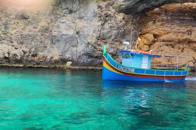 Malta: Comino, Blue Lagoon, Crystal Lagoon and Cave Tour