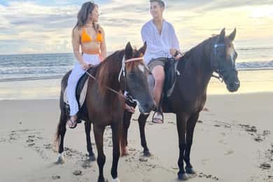 Experiencia de paseo a caballo por la playa de Seminyak
