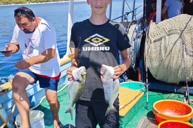 Biograd : excursion de pêche authentique en Croatie. Les enfants adorent !