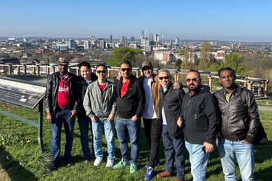 Vistas de Liverpool, cervejas, futebol e passeio histórico