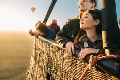 Phoenix: Heißluftballonfahrt mit Champagner und Catering
