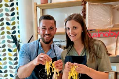 Lazise : Cours de cuisine de pâtes fraîches avec repas au lac de Garde