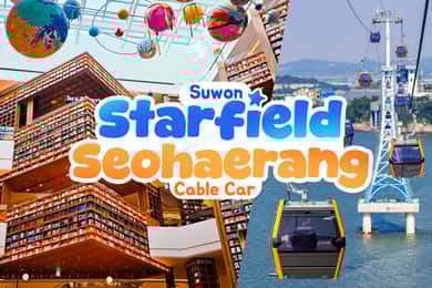 Seoul: Seohaerang Cable Car, Gwangmyeong Cave, etc (EG Tour)