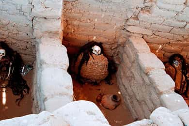 Nazca - Excursão ao cemitério de Chauchilla