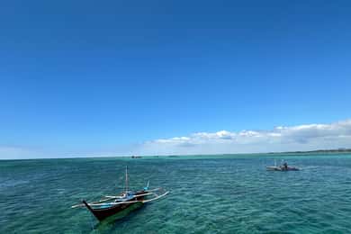 From Manila: Little Boracay Beach w/ Floating Bamboo Cottage