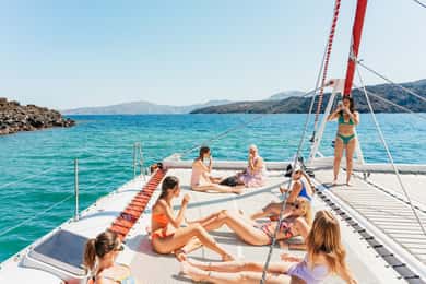 Santorini: Self-Drive Boat Rental without Boat License