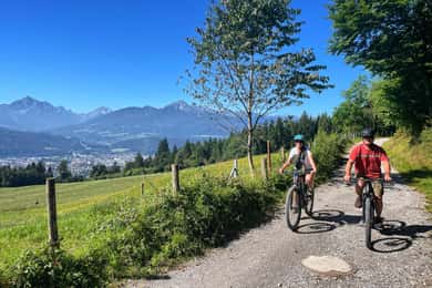 Innsbruck: Passeio panorâmico de bicicleta elétrica pela montanha