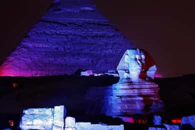 Cairo: Sound & Light Show at the Pyramids with Transfers