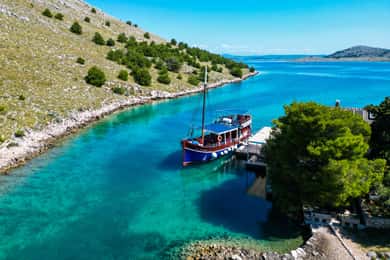 Zadar: Telascica und Kornaten Ganztägige Bootstour mit Mittagessen