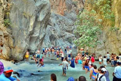 From Icmeler: Fethiye Tour with Saklikent Ticket & Transfer