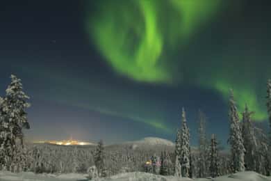 Ruka: Nordlichtjagd mit dem Minivan