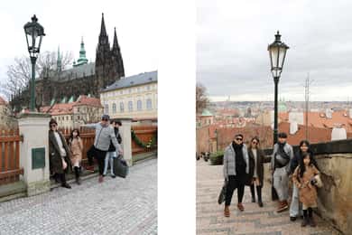 Prag Kalesi'nde profesyonel fotoğraf çekimi