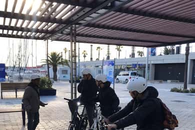 Barcelona: electric bicycle tour to the National Palace in Montjuic