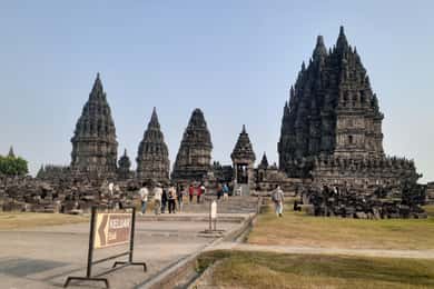 Sunset at Prambanan & Including Ticket Ramayana Ballet Show