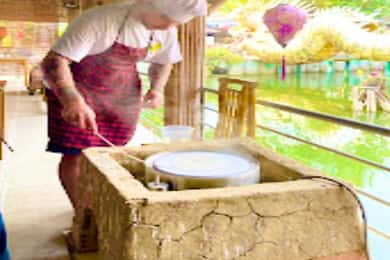 From Hoi An: Market Tour, Basket Boat Ride and Cooking Class