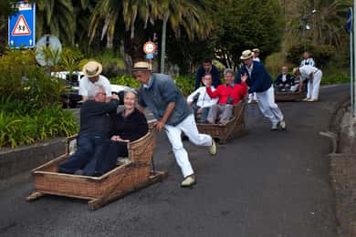 Madeira: Monte Toboggan + Tour del centro storico in tuk-tuk con MadTuk
