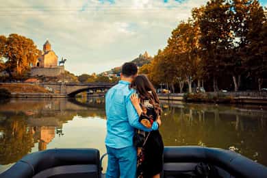 Tbilisi: Kura River Sightseeing Boat Tour
