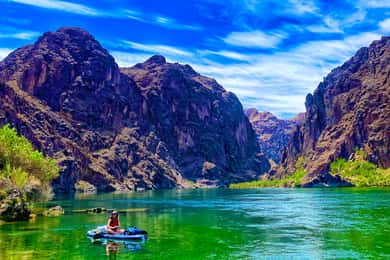 Excursión al Camping Las Vegas desde la Base de la Presa Hoover, Cañón Negro
