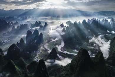 Guilin : visite privée de 3 jours avec croisière sur la rivière Li