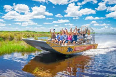 Everglades: Mangrove, Grassland Airboat Tours, & Boardwalk