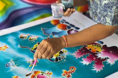 Phuket: Batik-workshop med fremstilling og maling
