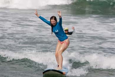 Aulas de surfe para iniciantes em Canggu