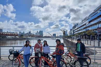 Tour en bicicleta y barco: Buenos Aires y el río