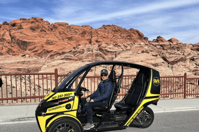 Vanuit Las Vegas: Red Rock Elektrische Auto Zelf Rijden Avontuur