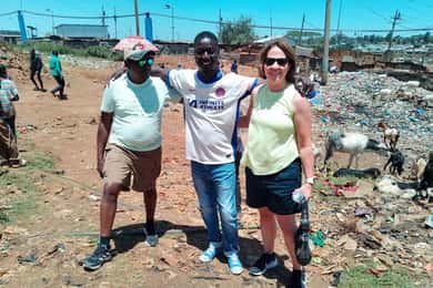 Kibera slum tour with Lucas