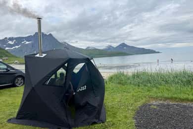 ترومسو: الساونا والسباحة في بحر القطب الشمالي مع النقل