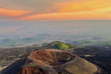 Catania: Etna Zonsondergang Tour met ophaal- en terugbrengservice