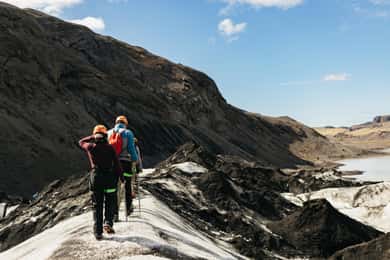Vik: Excursión guiada al glaciar Sólheimajökull