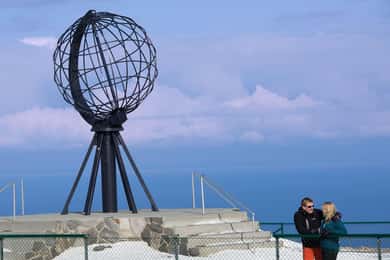 Honningsvåg: North Cape Winter Excursion with Entry Ticket