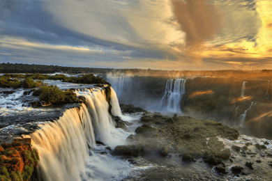 From Foz do Iguaçu: 1-Day Brazilian and Argentinean Waterfalls Tour