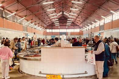 Mercado de Peixe de Olhão e tour gastronômico