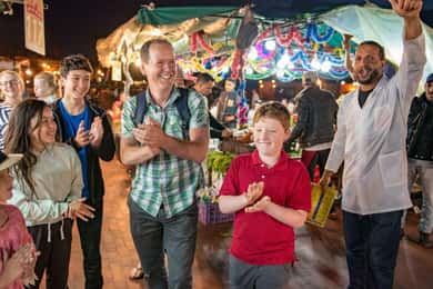 Marrakech: tour gastronómico por la plaza Jemaa el Fnaa con cena incluida.