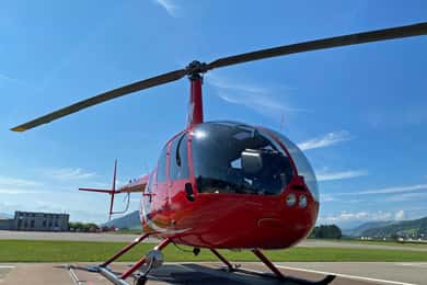 Bern: Berg- und See-Helikopterflug für 2 oder 3 Personen
