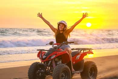 Hurghada: Quad Bike, Camel & Option Dinner, Show, Stargazing