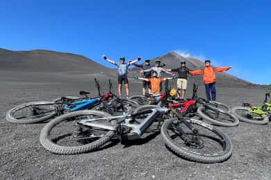 Cumbre del Etna en bicicleta eléctrica