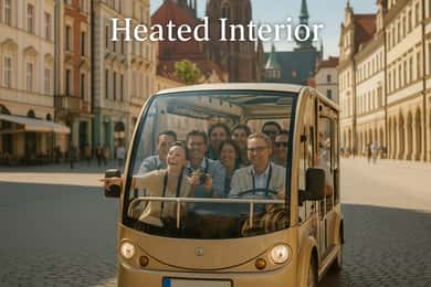 Вроцлавски джуджета и разглеждане на забележителности с електрически микробус