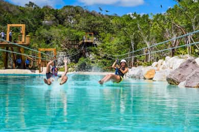 Punta Cana: Scape Park Entry for Cenote, Zip Lines, & Caves