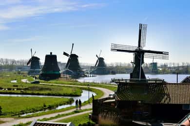 Zaanse Schans: Inngangsbillett til vindmølle og museum med lydguide