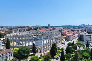 Pula: Ticket für die Arena und Führung